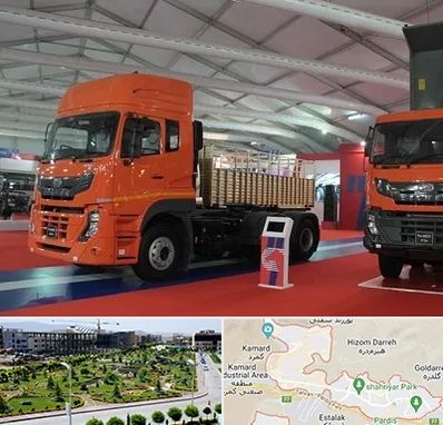 نمایشگاه ماشین سنگین در پردیس