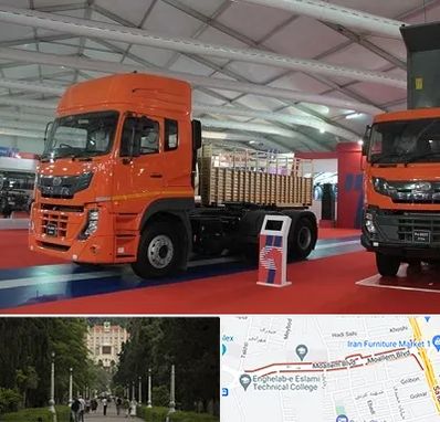 نمایشگاه ماشین سنگین در بلوار معلم رشت 