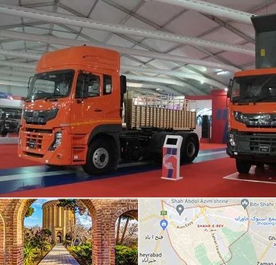 نمایشگاه ماشین سنگین در شهر ری