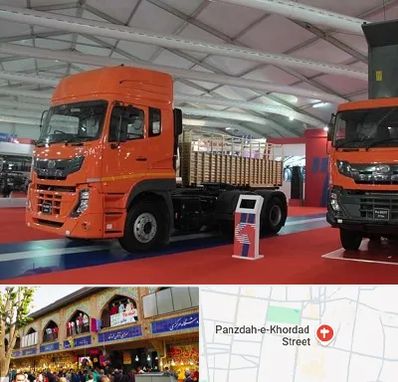 نمایشگاه ماشین سنگین در 15 خرداد