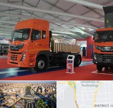 نمایشگاه ماشین سنگین در استاد معین 