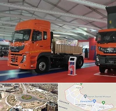 نمایشگاه ماشین سنگین در پرند