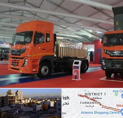 نمایشگاه ماشین سنگین در فرمانیه 