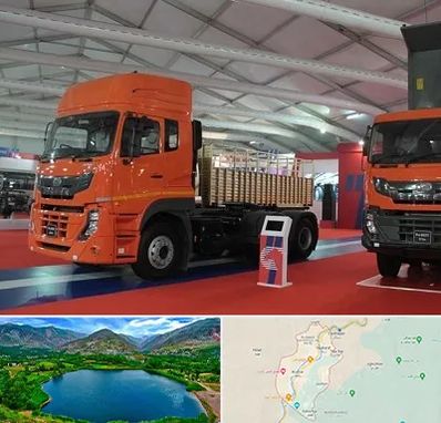 نمایشگاه ماشین سنگین در رودبار