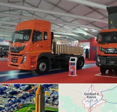 نمایشگاه ماشین سنگین در گنبد کاووس
