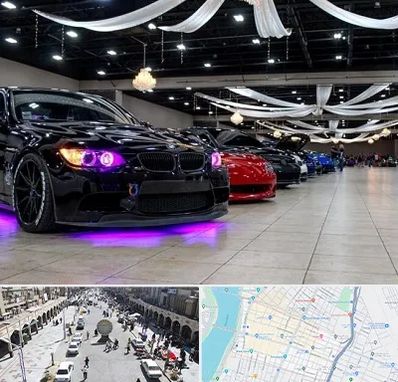 نمایشگاه ماشین خارجی در نادری اهواز