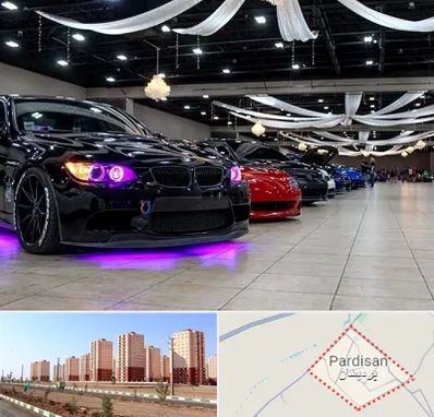 نمایشگاه ماشین خارجی در پردیسان قم