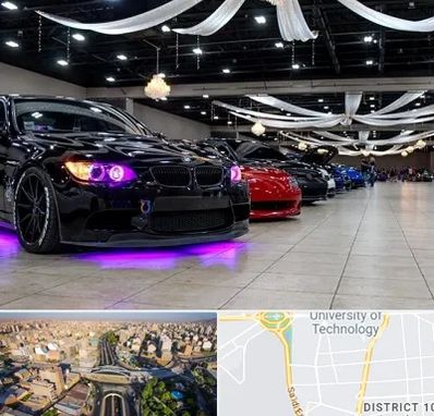 نمایشگاه ماشین خارجی در استاد معین 