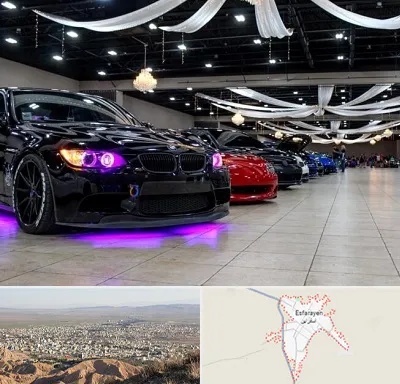 نمایشگاه ماشین خارجی در اسفراین