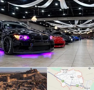 نمایشگاه ماشین خارجی در بم