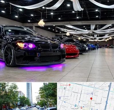 نمایشگاه ماشین خارجی در امامت مشهد