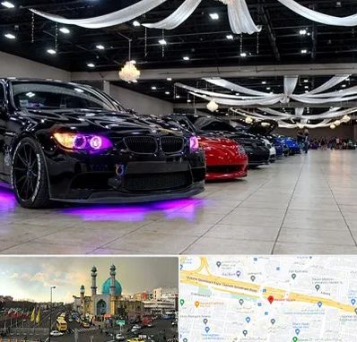 نمایشگاه ماشین خارجی در رسالت 