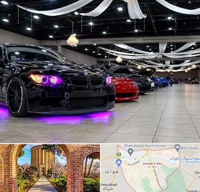 نمایشگاه ماشین خارجی در شهر ری