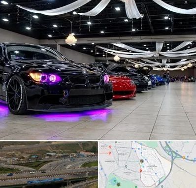 نمایشگاه ماشین خارجی در یاغچیان تبریز