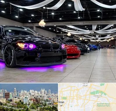 نمایشگاه ماشین خارجی در شرق تهران 