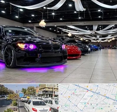 نمایشگاه ماشین خارجی در مفتح مشهد