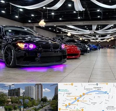 نمایشگاه ماشین خارجی در اندرزگو