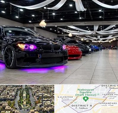 نمایشگاه ماشین خارجی در نارمک 