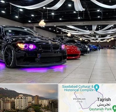 نمایشگاه ماشین خارجی در زعفرانیه 