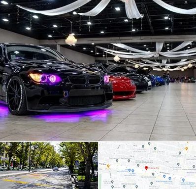 نمایشگاه ماشین خارجی در میرداماد 