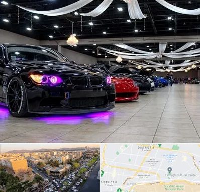 نمایشگاه ماشین خارجی در تهرانپارس 