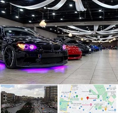 نمایشگاه ماشین خارجی در بلوار فردوسی مشهد 