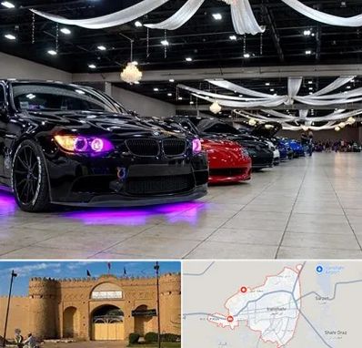 نمایشگاه ماشین خارجی در ایرانشهر