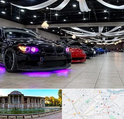 نمایشگاه ماشین خارجی در عفیف آباد شیراز