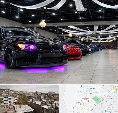 نمایشگاه ماشین خارجی در شمیران نو