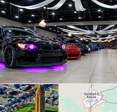 نمایشگاه ماشین خارجی در گنبد کاووس