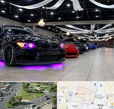 نمایشگاه ماشین خارجی در شاهین ویلا کرج