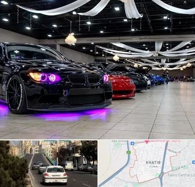 نمایشگاه ماشین خارجی در خطیب تبریز