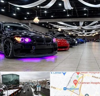 نمایشگاه ماشین خارجی در اقدسیه 