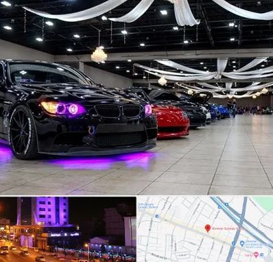 نمایشگاه ماشین خارجی در آبرسان تبریز