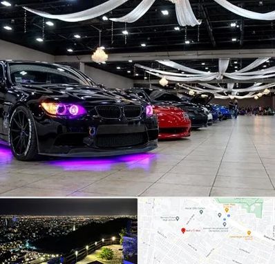 نمایشگاه ماشین خارجی در هفت تیر مشهد 