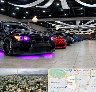 نمایشگاه ماشین خارجی در گیشا 