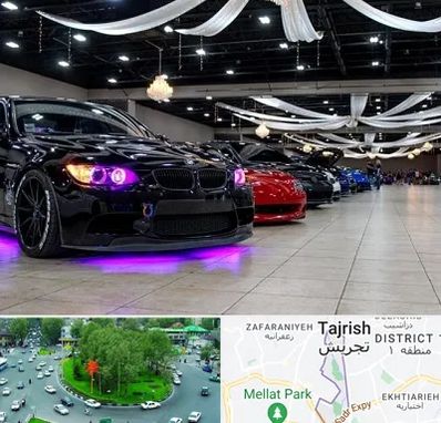 نمایشگاه ماشین خارجی در تجریش 