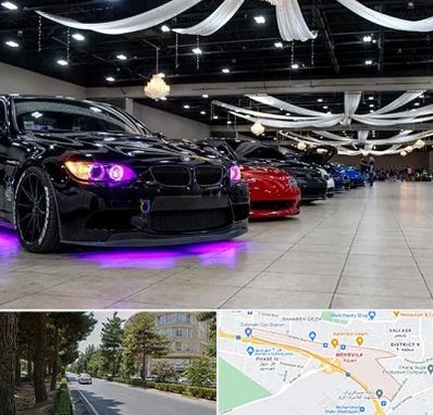 نمایشگاه ماشین خارجی در مهرویلا کرج