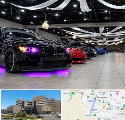 نمایشگاه ماشین خارجی در صیاد شیرازی مشهد