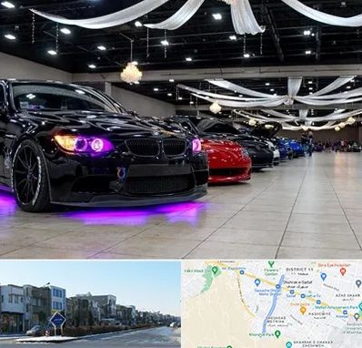 نمایشگاه ماشین خارجی در شریعتی مشهد