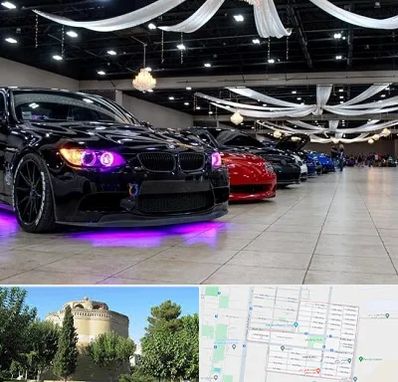 نمایشگاه ماشین خارجی در مرداویج اصفهان