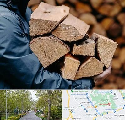 متریال چوبی در قدوسی غربی شیراز