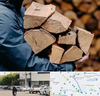 متریال چوبی در قدوسی شرقی شیراز