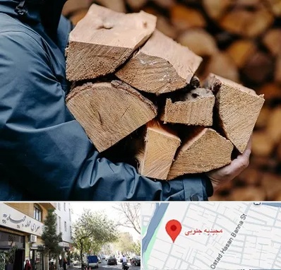 متریال چوبی در مجیدیه جنوبی