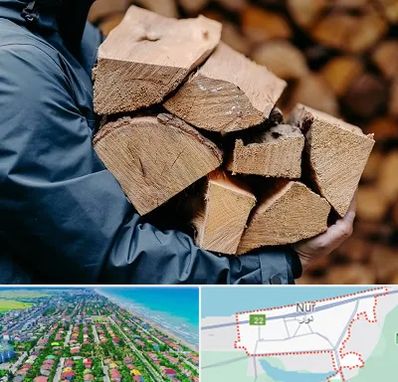 متریال چوبی در نور