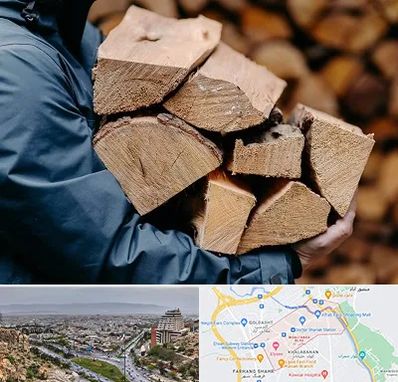 متریال چوبی در معالی آباد شیراز