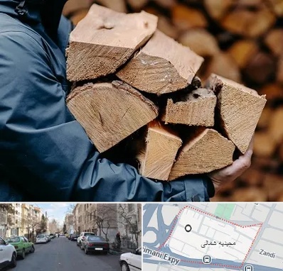 متریال چوبی در مجیدیه شمالی