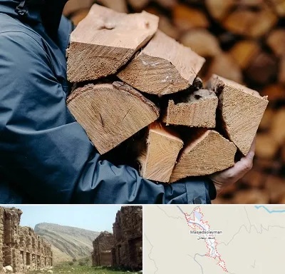 متریال چوبی در مسجد سلیمان