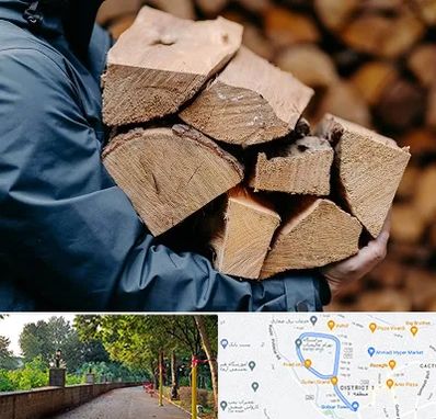 متریال چوبی در بلوار گیلان رشت