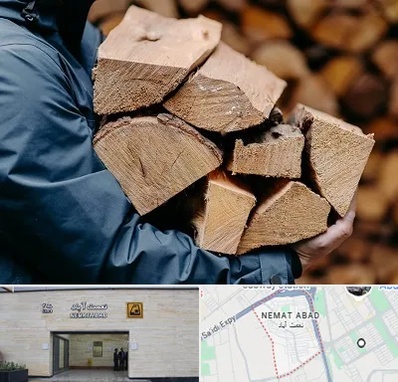 متریال چوبی در نعمت آباد
